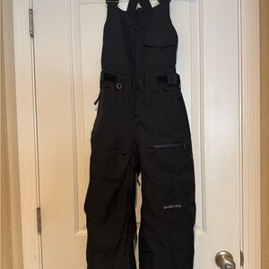 Quicksilver Bib Snow Pants - Kids Size 8 Small
